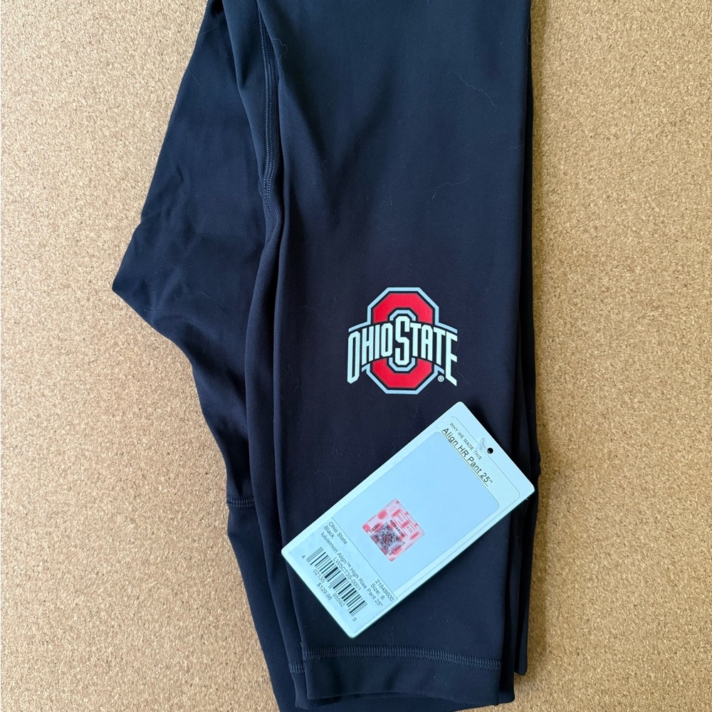 BNWT Lululemon Align High-Rise Pant 25" – Size 6 – Ohio State Logo